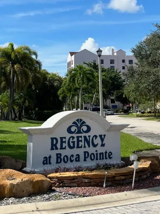 Buy this 3 bed condo on 7592 Regency Lake Drive in Boca Pointe, Palm Beach County
