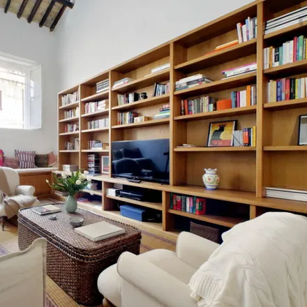Rent this 1 bed apartment on Case dei Fabi in Via del Portico d'Ottavia, 00186 Rome RM