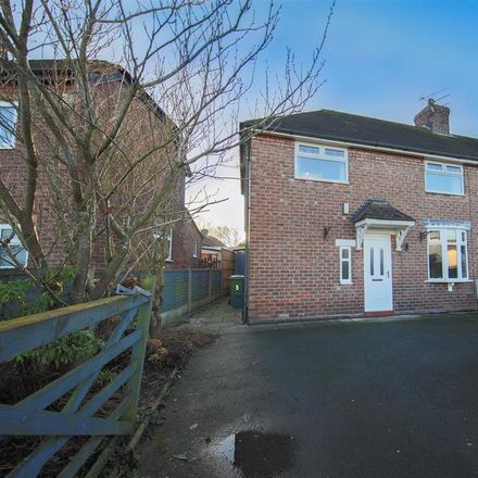 Rent this 3 bed house on Nicholas Avenue in Davenham, CW9 7RA
