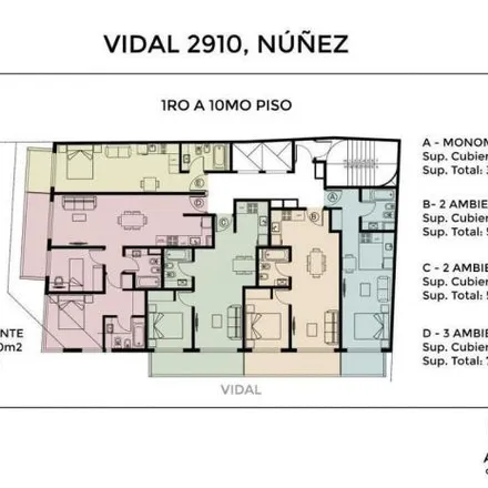 Buy this 1 bed apartment on Vidal 2901 in Núñez, C1429 AAO Buenos Aires