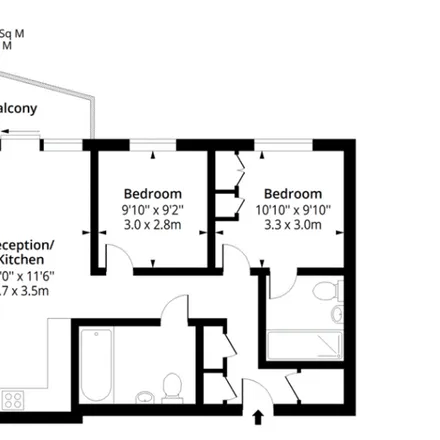Image 9 - Aquifer House, Memorial Avenue, Slough, SL1 3NU, United Kingdom - Apartment for rent
