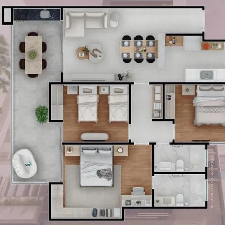 Buy this 3 bed apartment on Rua Silva Jardim in Centro, Juiz de Fora - MG