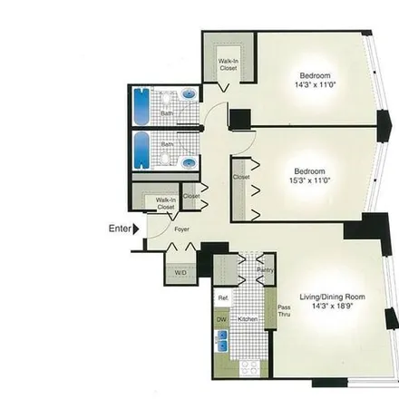 Image 6 - 440 N Wabash Ave, Unit 2811 - Apartment for rent