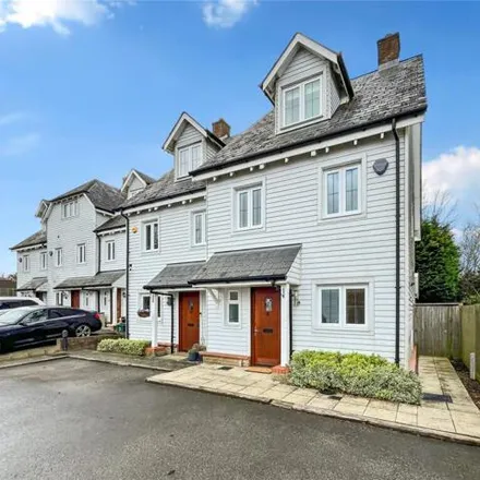 Buy this 3 bed townhouse on Ashleigh Gardens in Bluebell Hill, ME5 9GF