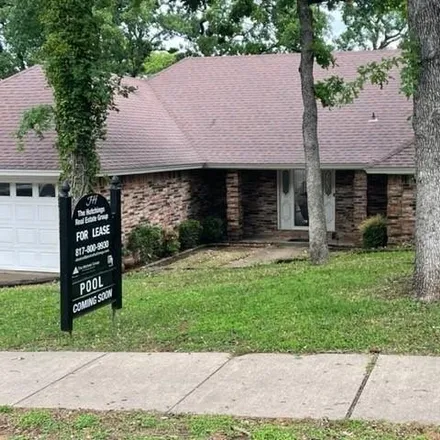 Rent this 3 bed house on 186 Bremen Drive in Hurst, TX 76054