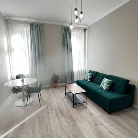 Rent this 1 bed apartment on Stanisława Staszica 17 in 60-531 Poznan, Poland