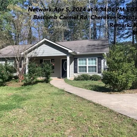 Rent this 3 bed house on 2230 Bascomb Carmel Road in Cherokee County, GA 30189