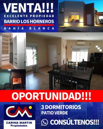 Buy this 3 bed house on Hugony 2 in La Falda, B8001 CWL Bahía Blanca
