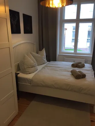 Rent this 1 bed apartment on Miyaki Sushi Lounge in Raumerstraße 28/29, 10437 Berlin