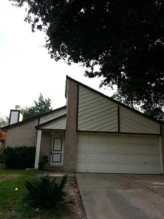 Rent this 3 bed house on 7552 Shaddock Drive in Harris County, TX 77041
