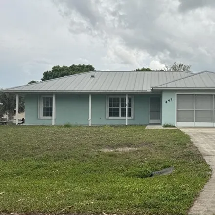 Rent this 3 bed house on 455 Tunison Lane in Sebastian, FL 32958