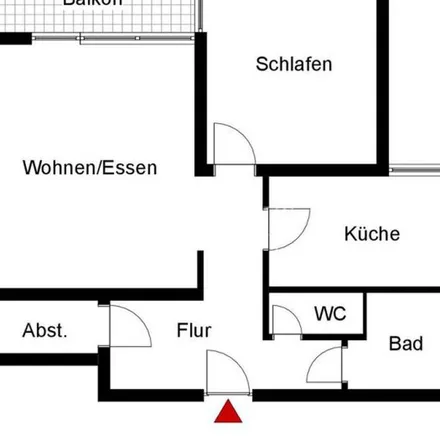 Rent this 2 bed apartment on Cafe & Wein in Hüttenäckerweg 10, 74081 Heilbronn