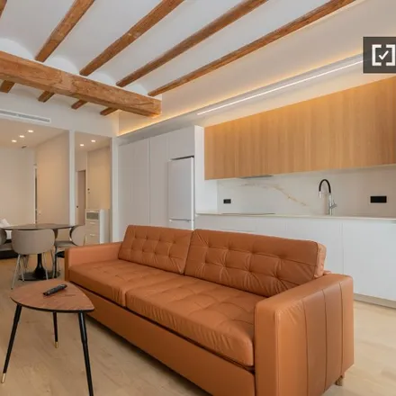 Rent this studio apartment on Carrer de Maldonado in 46001 Valencia, Spain