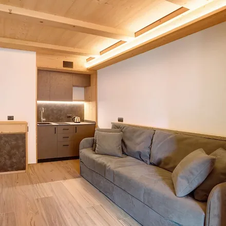 Rent this studio apartment on Livigno in Via Ostaria, 23041 Livigno SO