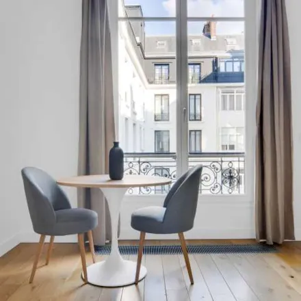 Rent this 1 bed apartment on 8 Rue Robert Estienne in 75008 Paris, France