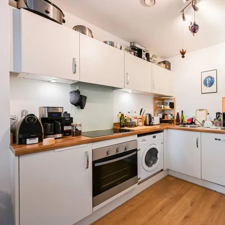 Rent this 1 bed apartment on Salsabil Apartments in 92 St Clements Avenue, London