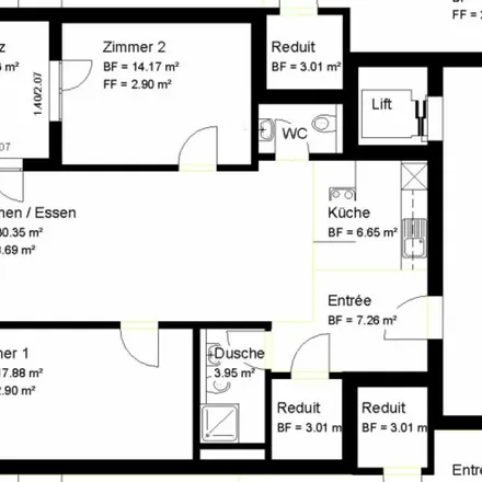 Rent this 3 bed apartment on Schaffhauserzelgweg 4 in 8240 Thayngen, Switzerland