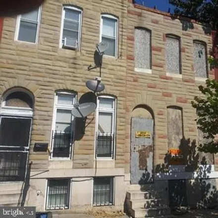 Rent this 3 bed townhouse on 2526 West Baltimore Street in Baltimore, MD 21223