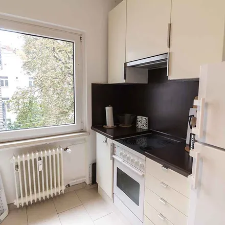 Rent this 1 bed apartment on Emil-Claar-Straße 15 in 60322 Frankfurt, Germany