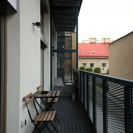 Rent this 1 bed apartment on Křižíkova 679/65a in 186 00 Prague, Czechia
