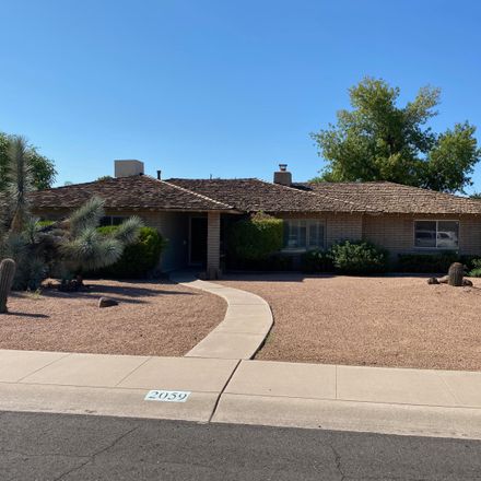 Rent this 4 bed house on 2059 East Manhatton Drive in Tempe, AZ 85282