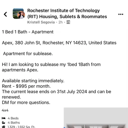 Rent this 1 bed room on 226 Jay Street in City of Rochester, NY 14608