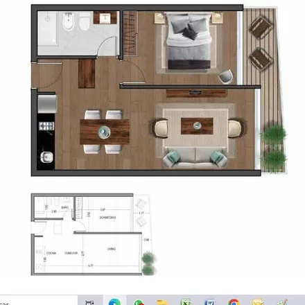 Buy this 2 bed apartment on José María Montero 2902 in 11303 Montevideo, Uruguay