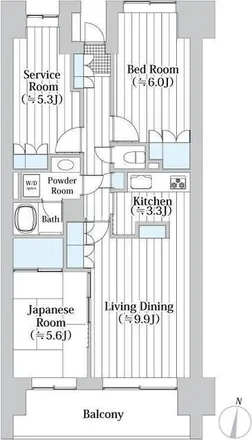 Image 2 - East Parks Ojima Central Square, Maruhachi-dori, Ojima 6-chome, Koto, 136-0072, Japan - Apartment for rent