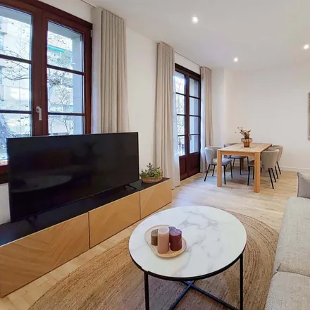 Rent this studio apartment on Carrer del Rosselló in 08001 Barcelona, Spain