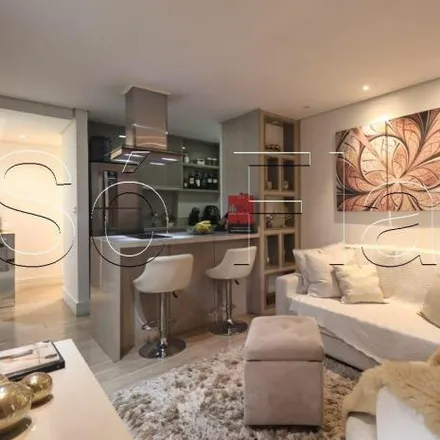 Rent this 1 bed apartment on Avenida Ibijaú in Indianópolis, São Paulo - SP