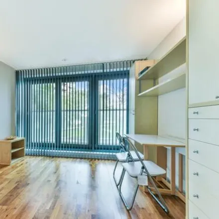 Buy this studio apartment on 103 Blackwall Way in London, E14 9RF