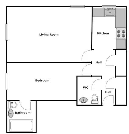 Image 9 - Crawley Fire Station, Ifield Avenue, West Green, RH11 7EH, United Kingdom - Apartment for rent