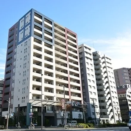 Rent this 1 bed apartment on KDXレジデンス戸越 in 鮫洲大山線, Higashi-Nakanobu 1-chome
