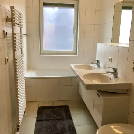 Rent this 3 bed apartment on Oskar-von-Miller-Straße 48 in 60314 Frankfurt, Germany