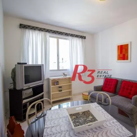 Rent this 1 bed apartment on Rua Sergipe in Gonzaga, Santos - SP