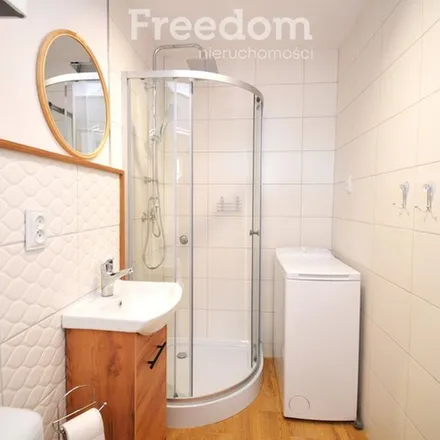 Rent this 3 bed apartment on Krakowskie Przedmieście 29 in 97-300 Piotrków Trybunalski, Poland