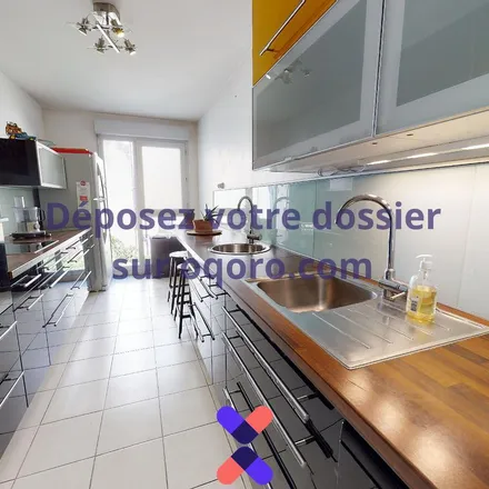 Rent this 3 bed apartment on 120 Cours Tolstoï in 69100 Villeurbanne, France