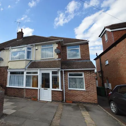 Rent this 4 bed duplex on Burleigh Avenue in Wigston, LE18 1FH
