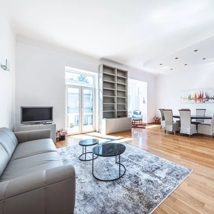 Rent this 2 bed apartment on Veleposlanstvo Crne Gore in Pantovčak 27, 10000 City of Zagreb
