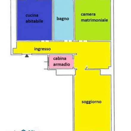 Rent this 2 bed apartment on Via Guglielmo Silva 39 in 20149 Milan MI, Italy