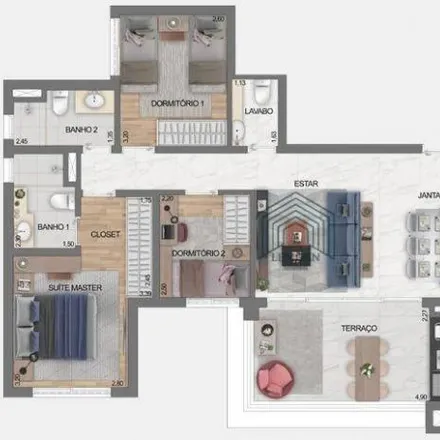 Buy this 3 bed apartment on Rua Barão de Monte Santo in Centro, Mococa - SP