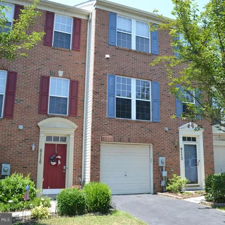 Rent this 3 bed townhouse on 6112 Newport Terrace in Spring Ridge, Frederick County