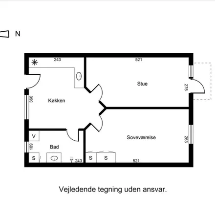 Image 4 - Frederiksgade 33A, 8700 Horsens, Denmark - Apartment for rent