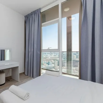 Rent this studio apartment on Bloom Tower A - JVC - Jumeirah Village