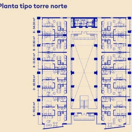 Buy this 1 bed apartment on escena in Calle Miguel Hidalgo y Costilla, Centro