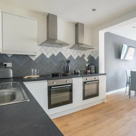 Rent this 8 bed house on Julies Cycles in Clarendon Park Road, Leicester
