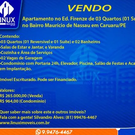 Image 1 - Rua Saldanha Marinho 1725, Mauricio de Nassau, Caruaru - PE, 55012-740, Brazil - Apartment for sale