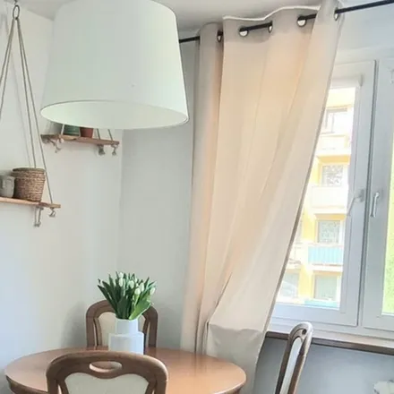 Rent this 3 bed apartment on Janusza Kusocińskiego 21 in 58-309 Wałbrzych, Poland