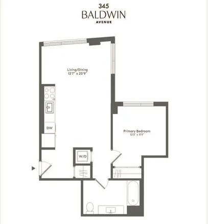 Image 4 - 333 Baldwin Avenue, Bergen Square, Jersey City, NJ 07306, USA - Apartment for rent