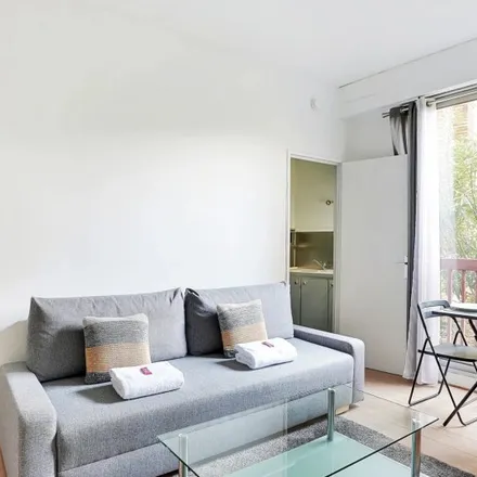 Rent this studio apartment on 13 Rue Georg Friedrich Haendel in 75010 Paris, France